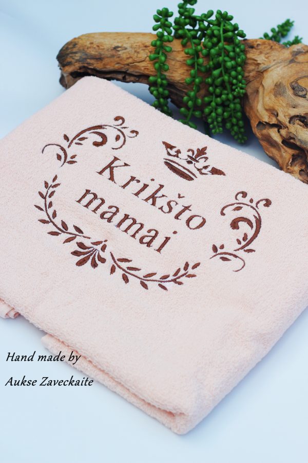 Towel ,,Kriksto mamai,,
