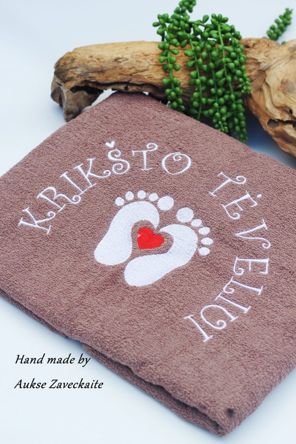 Towel ,,Kriksto Teveliui,,