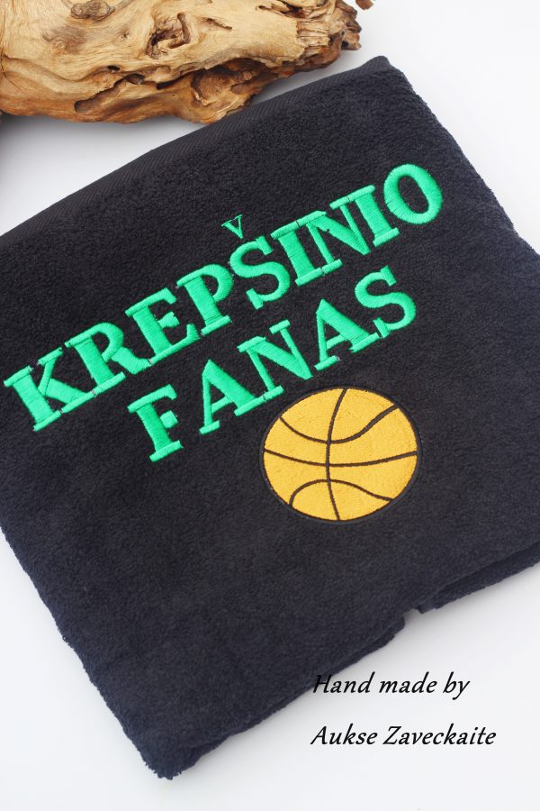 Towel ,,Krepsinio fanas,,