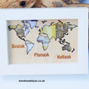 Money Frame ,,Svajok Planuok Keliauk,,
