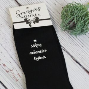 Printed Sock for Men ,,Sekme nesancios kojines,,