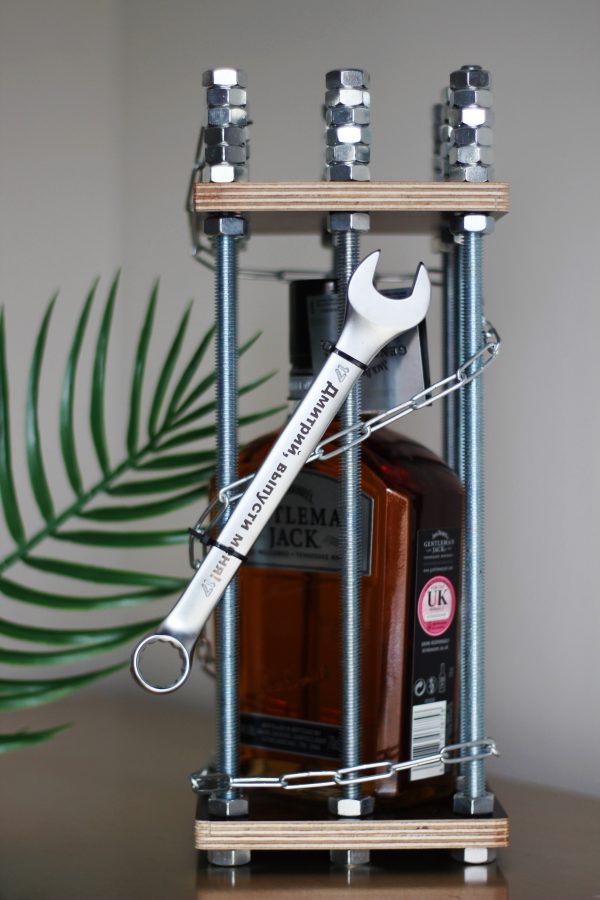 Personalised Metal Bottle Cage