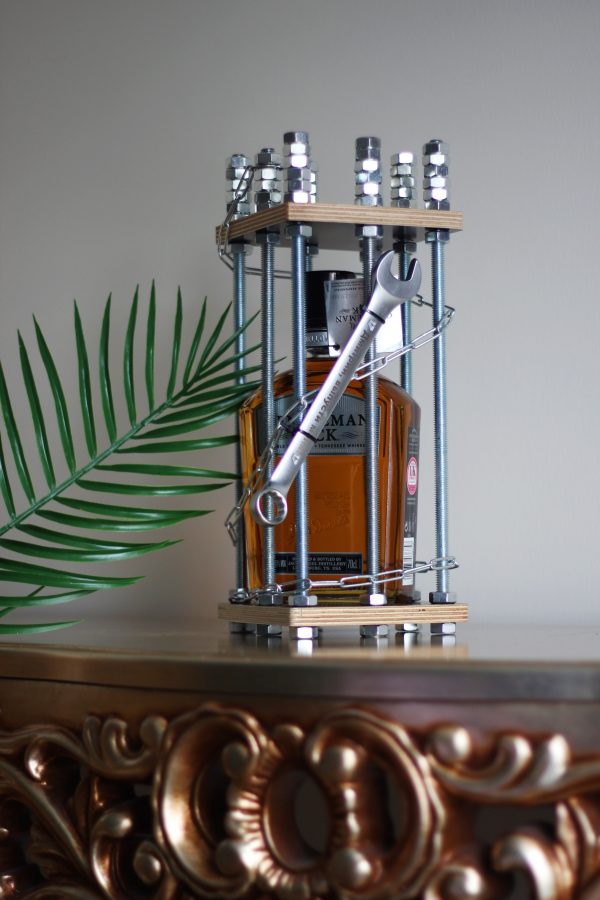 Personalised Metal Bottle Cage - Image 3