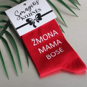 Printed Sock for Women ,,Zmona,Mama,Bose,,