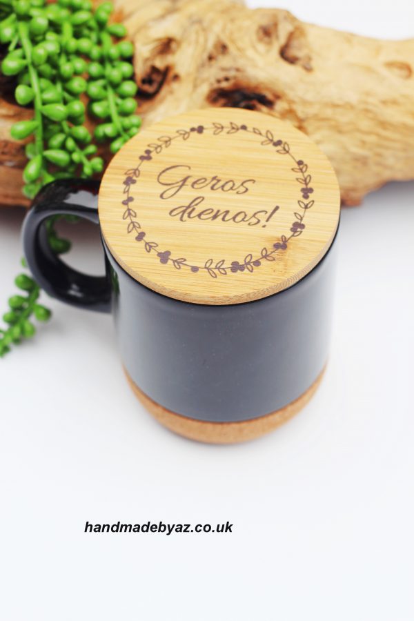 Cup with Lid ,,Geros dienos,,