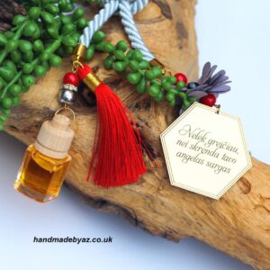 Car Diffuser/Air Freshener ,,Nelek greiciau,nei skrenda tavo angelas sargas,,