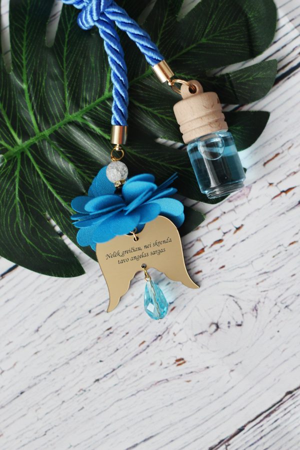 Car Diffuser/Air Freshener ,,Nelek greiciau,nei skrenda Tavo angelas sargas,,