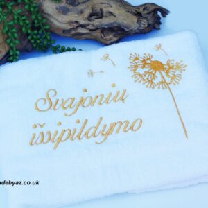 Towel ,,Svajoniu issipildymo,,