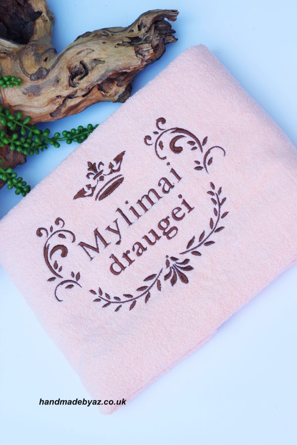 Towel ,,Mylimai draugei,,