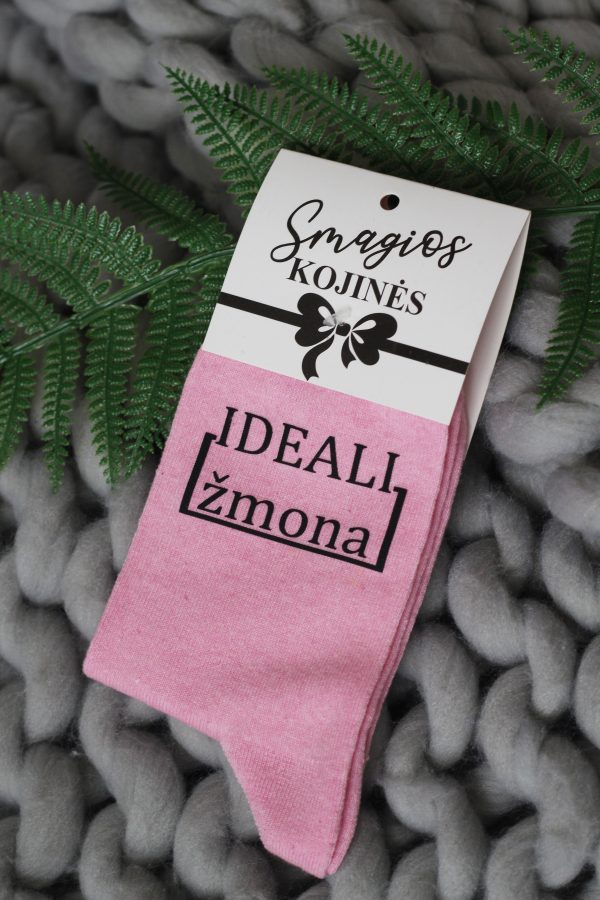 Printed Sock for Women ,,Ideali zmona,,