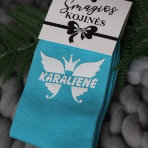 Printed Sock for Women ,,Karaliene,,