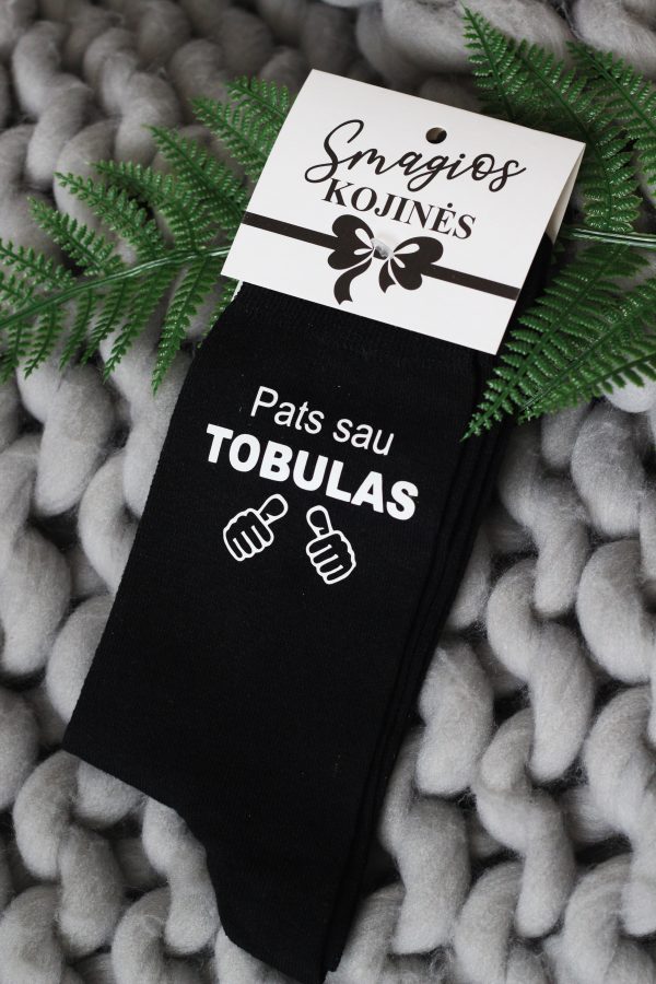 Printed Sock for Men ,,Pats sau tobulas,,