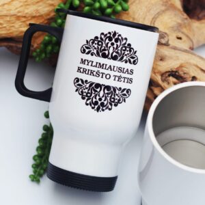 Thermal cups ,,Mylimiausias Kriksto tetis,,