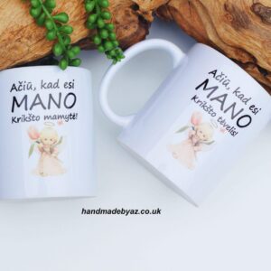 Cups set,,Aciu,kad esi mano...,,