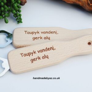 Bottle opener ,,Taupyk vandeni,gerk alu...,,