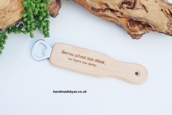 Bottle opener ,,Geriau pilvas nuo alaus...,,