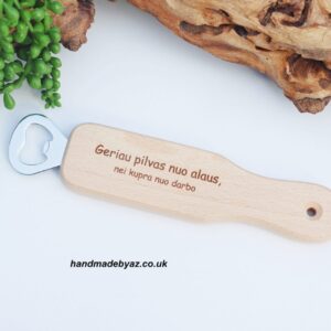 Bottle opener ,,Geriau pilvas nuo alaus...,,