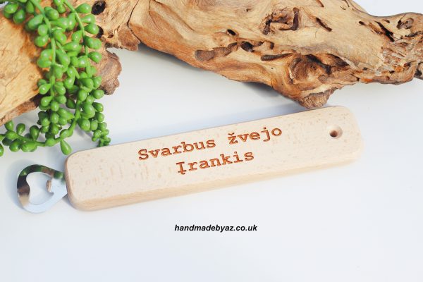 Bottle opener ,,Svarbus zvejo irankis,,