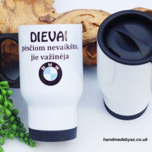 Thermal cups ,,Dievai pesciomis nevaiksto....,,