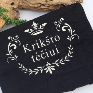 Towel ,,Kriksto teciui,,