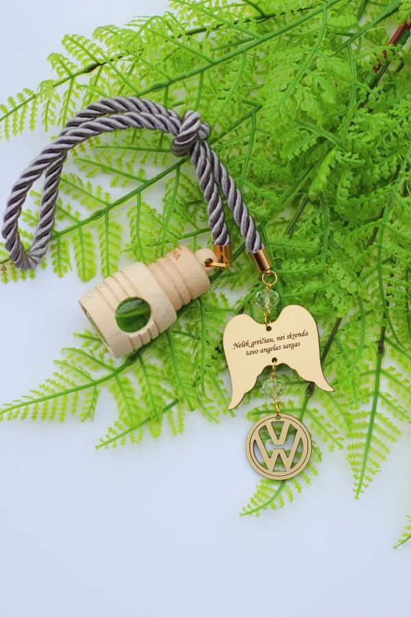 Car Diffuser/Air Freshener ,,Nelek greiciau,nei skrenda Tavo angelas sargas,,