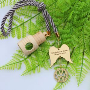 Car Diffuser/Air Freshener ,,Nelek greiciau,nei skrenda Tavo angelas sargas,,