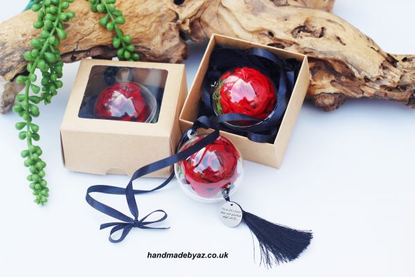 Car Accessories,Preserved Rose Red - Image 3