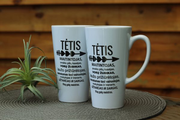 Tall Latte Cup ,,Tetis-maitintojas,,