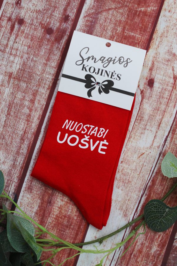 Printed Sock for Women ,,Nuostabi uosve,,