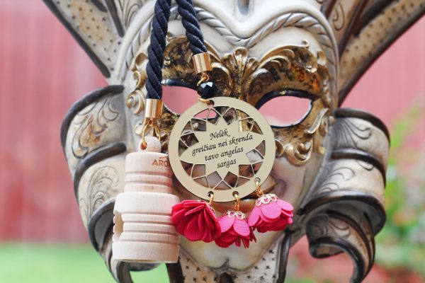 Car Diffuser/Air Freshener ,,Nelek greiciau,nei skrenda Tavo angelas sargas,,