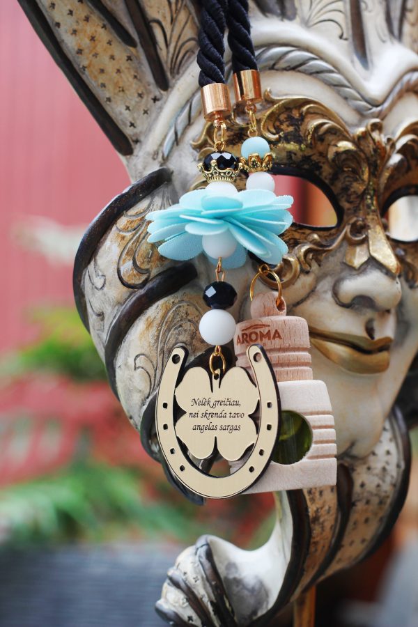 Car Diffuser/Air Freshener ,,Nelek greiciau,nei skrenda Tavo angelas sargas,,