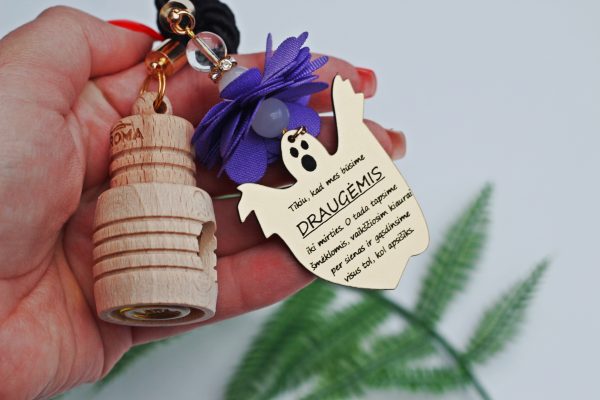 Car Diffuser/Air Freshener ,,Tikiu,kad mes busime draugemis...,,