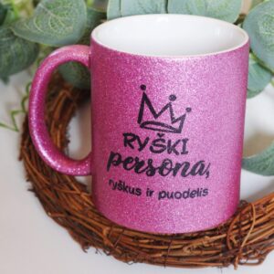 Cup ,,Ryski persona,ryskus ir puodelis,,