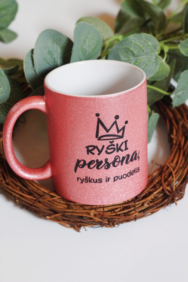 Cup ,,Ryski persona,ryskus ir puodelis,,