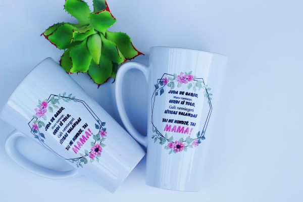 Tall Latte Cup ,,Juda be garso...,,
