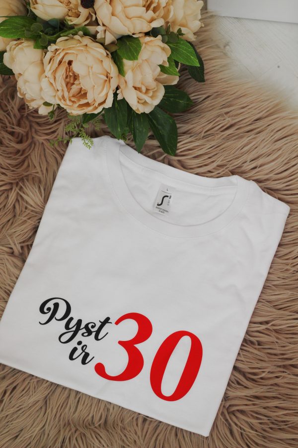 Printed T-shirt for Women ,,Pyst ir 30,,