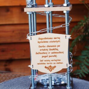 Metal Bottle Cage,,Sugadintoms nervu lastelems atstatyti...,,