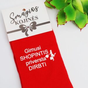 Printed Sock for Women ,,Gimusi shopintis...,,