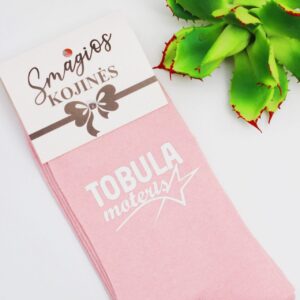 Printed Sock for Women ,,Tobula moteris,,