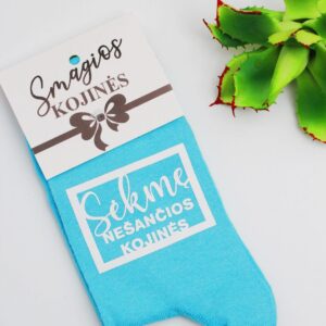 Printed Sock for Women ,,Sekme nesancios kojines,,