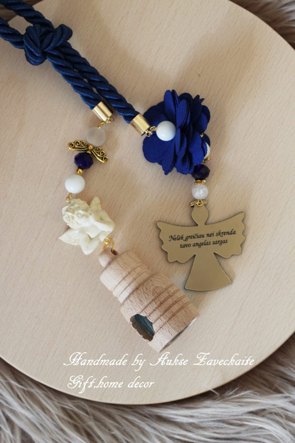 Car Diffuser/Air Freshener ,,Nelek greiciau,nei skrenda Tavo angelas sargas,,