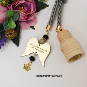 Car Diffuser/Air Freshener ,,Nelek greiciau,nei skrenda tavo angelas sargas,,