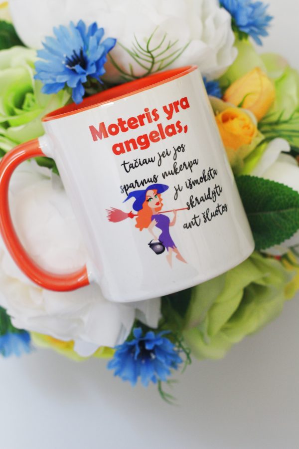 Cup  ,,Moteris yra angelas,,