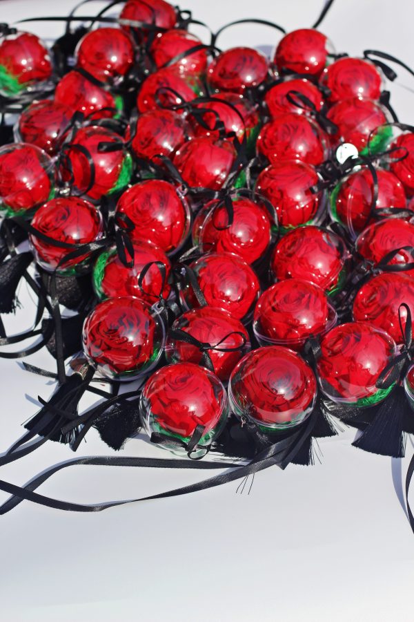 Car Accessories,Preserved Rose Red - Image 2