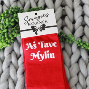 Printed Sock for Men ,,As Tave myliu..,,