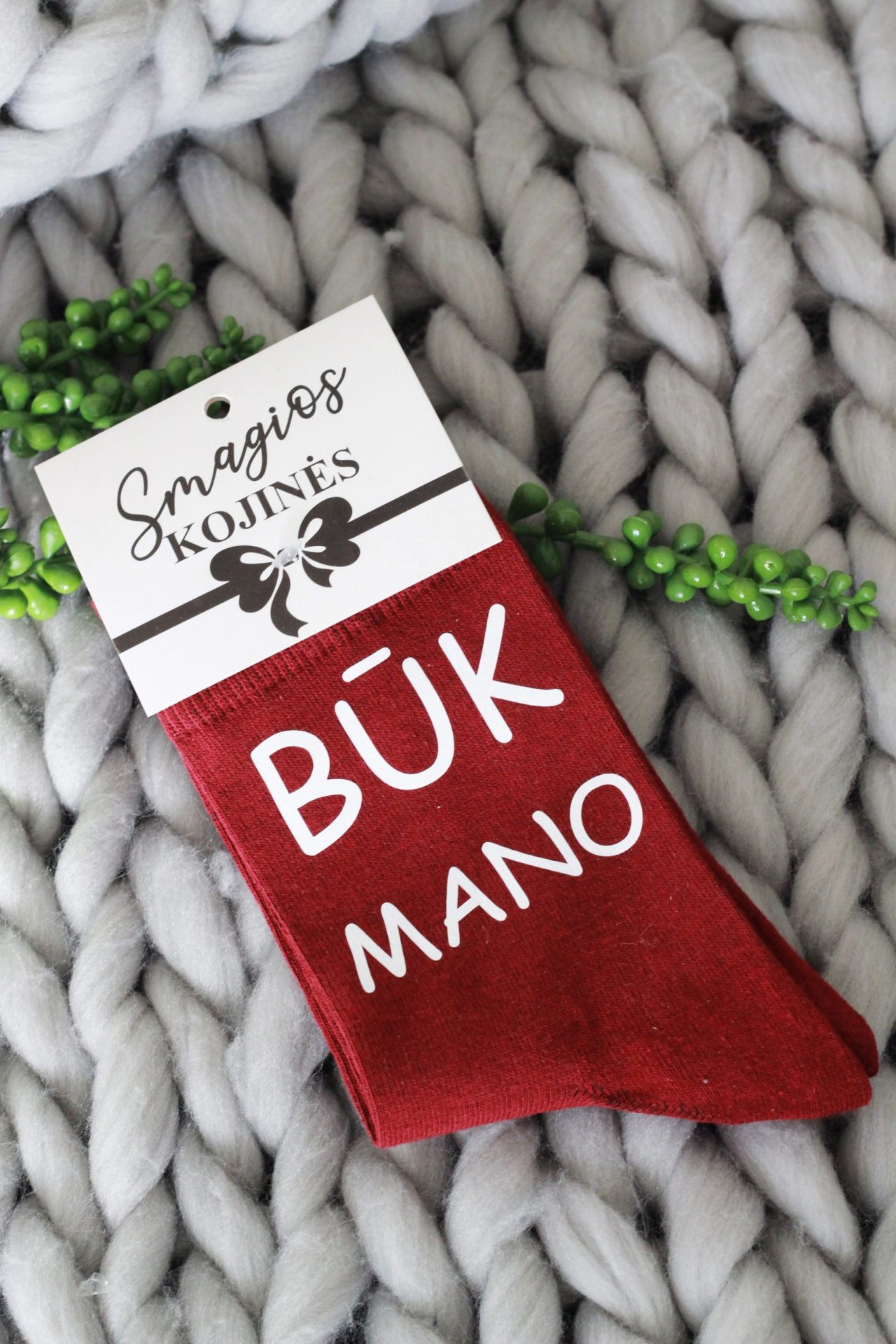 Printed Sock for Women ,,Buk mano,,
