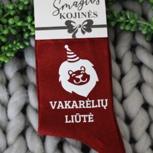 Printed Sock for Women ,,Vakareliu liute,,