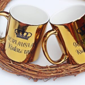 Cup set ,,Geriausias Kriksto tetis & Geriausia Kriksto mama,,