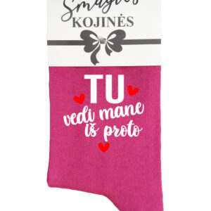 Printed Sock for Women ,,Tu vedi mane is proto,,