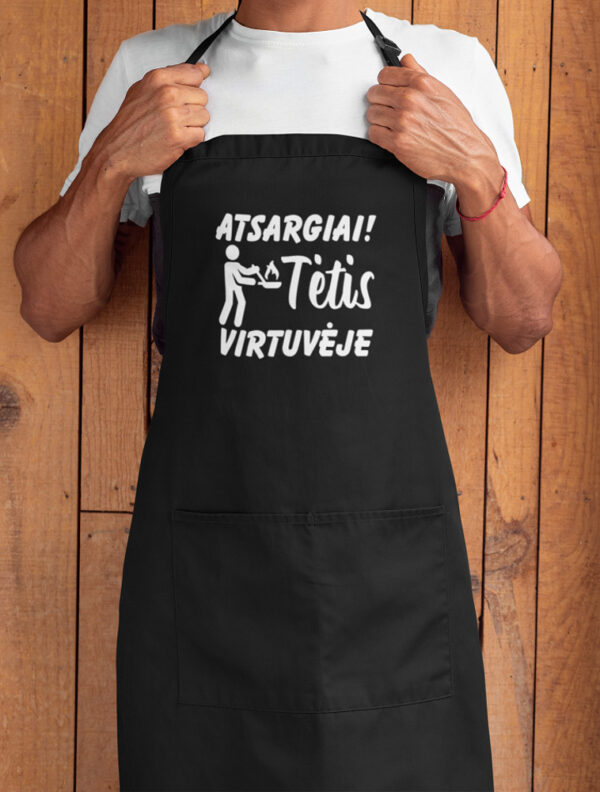 Apron ,,Atsargiai! Tetis virtuveje,,
